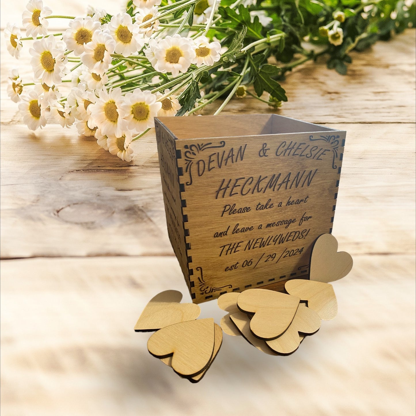 Wedding Heart Guest Book